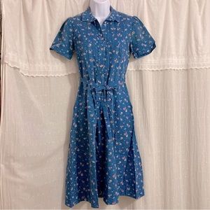 Vintage Floral Dress